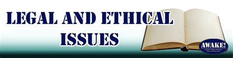 Ethically speaking, what you do in your personal life could directly contradict what you should be doing in your role as a business owner. Legal and Ethical Issues - HAHF
