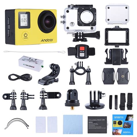 Andoer 4k 30fps 1080p 60fps Full Hd 16mp Action Camera Waterproof 30m Wifi 2 0 Lcd Sports Dv Cam