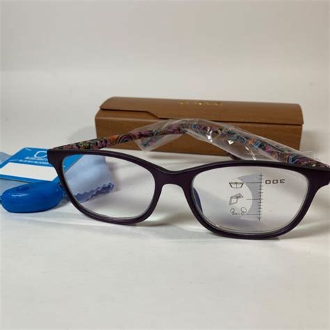 Progressive Multifocal Blue Light Blocking Reading Glasses For Women