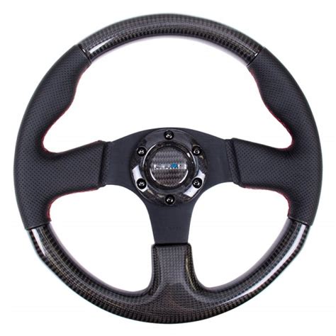 Nrg Innovations® St 310cfrs 3 Spoke Carbon Fiber Steering Wheel With