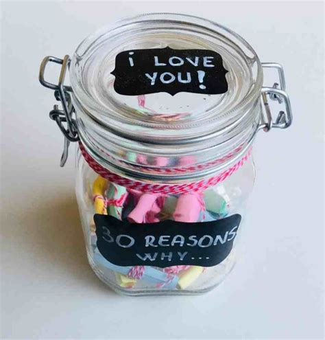 30 Reasons Why I Love You A Jar Of Love Notes For My Husband Love
