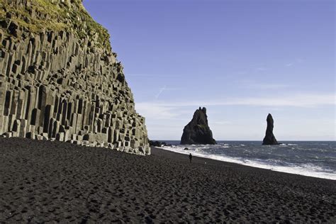Reynisfjara Beach Vik Iceland Approximately 110 Miles Flickr