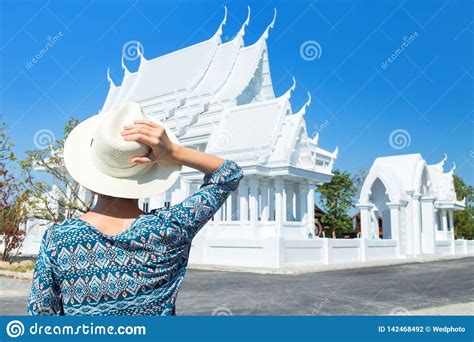 New Buddhist Pagoda White Temple In Pattaya City In Thailand New