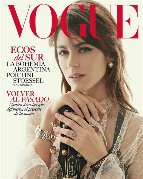 Tini Stoessel Covers Vogue Latin America August By Victor Demarchelier Las Jenner Vogue