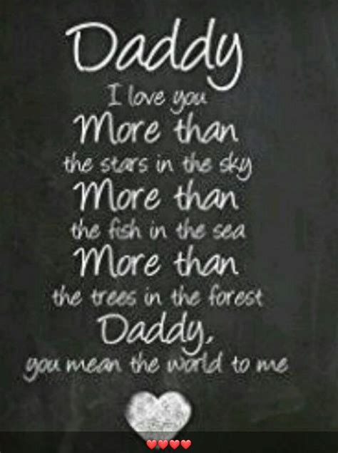I Love You Dad Daddy I Love You Love You Dad My Love