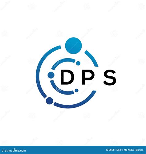DPS Letter Logo Design on White Background. DPS Creative Initials