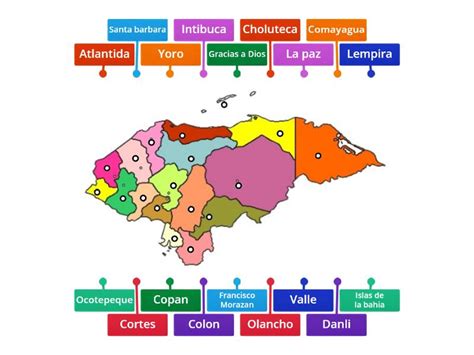 Sophia Mapa Politico De Honduras Diagrama Etiquetado Hot Sex Picture