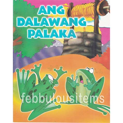 Story Book Coloring Book English Tagalog Ang Dalawang Palakla