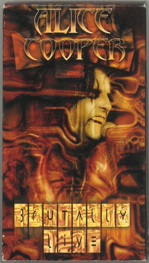 Alice Cooper - Brutally Live (VHS) | Discogs