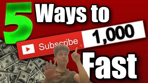 How To Get Your First 1000 Subscribers Fast Youtube
