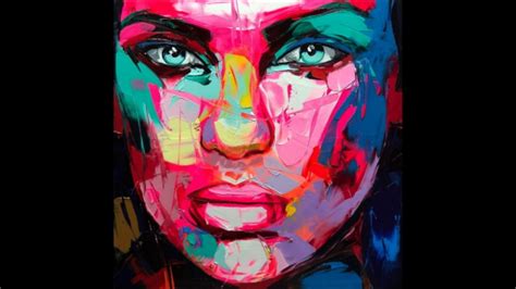 Abstract Portraits Painted By Françoise Nielly Youtube