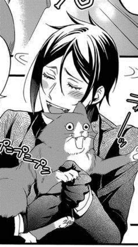 I Swear Sebastian Loves Cats More Than Is Healthy Black Butler Anime