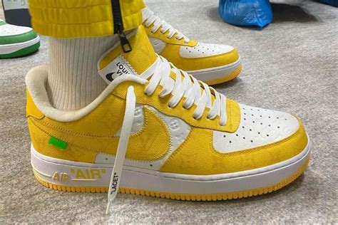 Virgil Abloh Apresenta Nike Air Force 1 Em Parceria Com Louis Vuitton