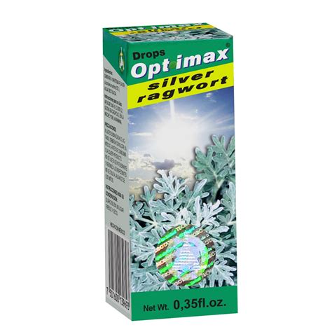 Gotas Oftálmicas Optimax ® Cineraria Marítima Frasco 10ml El Ángel De