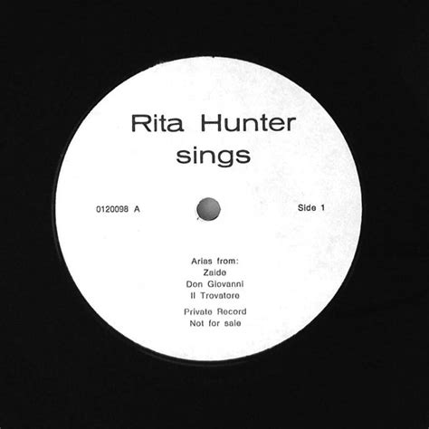 Rita Hunter Rita Hunter Sings Vinyl Discogs