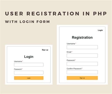 User Registration In Php With Login Form With Mysql And Code Download