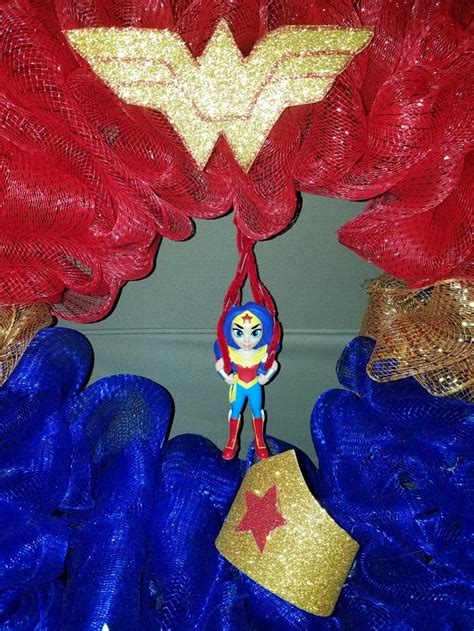 Pin By Annabelle Flores On I Am Wonder Woman 4th Of July Wreath 4th