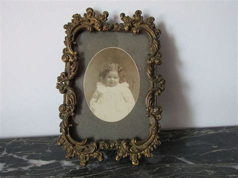 The best diy picture frames are personalized. Antique c1880s Victorian Picture Frame with Pretty Scroll ...