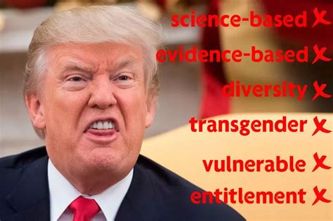 The List Of Words Donald Trump Has Reportedly Banned From Official Documents Including