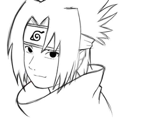 Naruto Characters Sasuke Drawing Naruto Sketch Drawings