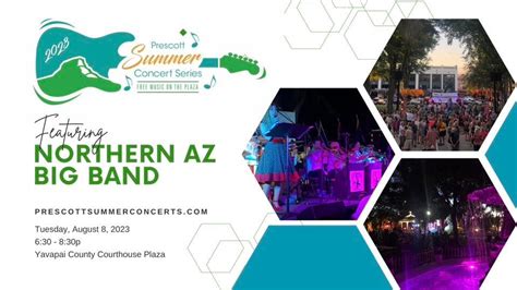 Prescott Summer Concert Series Featuring The Northern Arizona Big Band