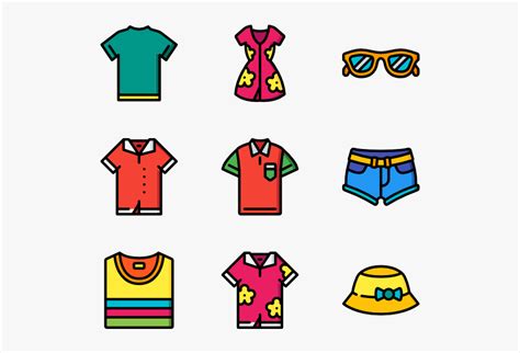 Summer Clothes Clipart Hd Png Download Kindpng