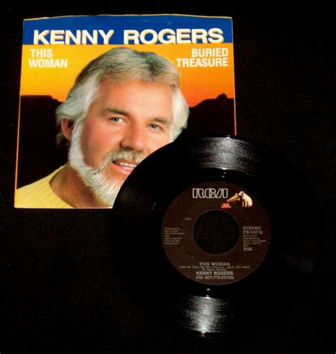 Kenny Rogers This Womanburied Treasure Rca Pb 13710 1984 45rpm