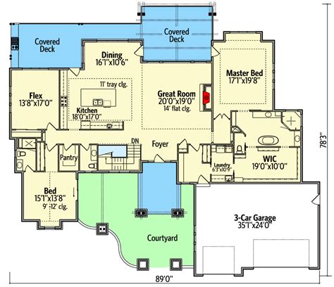 22 Typical American House Floor Plan Great Concept