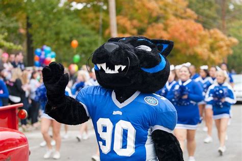 Eastern Illinois Panthers Mascot Billy The Panther Eastern Illinois