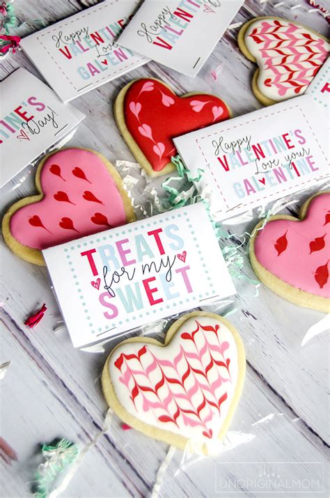 Free Valentines Day Treat Printables Unoriginal Mom