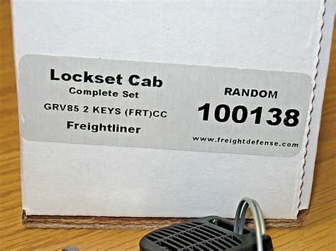 New Freightliner Columbia Cascadia Set Of 2 Doors And Ignition Lockset W