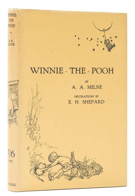 Sold At Auction Milne A A Winnie The Pooh First Edition 1926