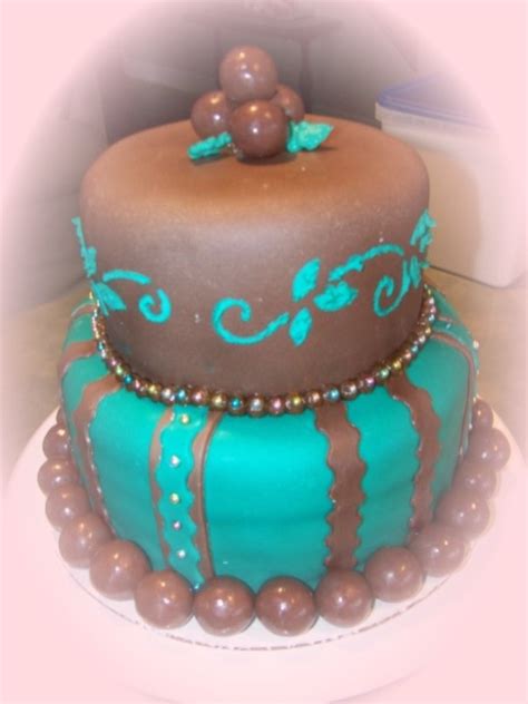Fondant Birthday Cake 2 Beautiful Cakes Pinterest