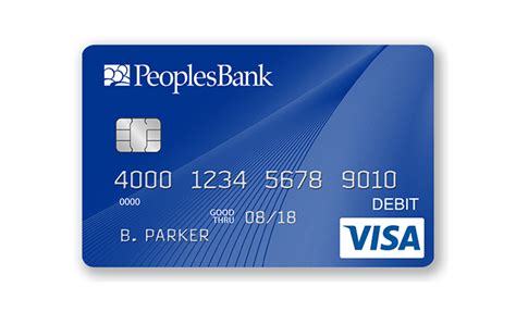 Bank visa® debit card anywhere visa debit cards are accepted, including retailers, atms and online bill payment options. Personal Debit Cards | PeoplesBank