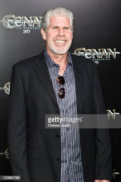 Actor Ron Perlman Attends The Conan The Barbarian World Premiere At