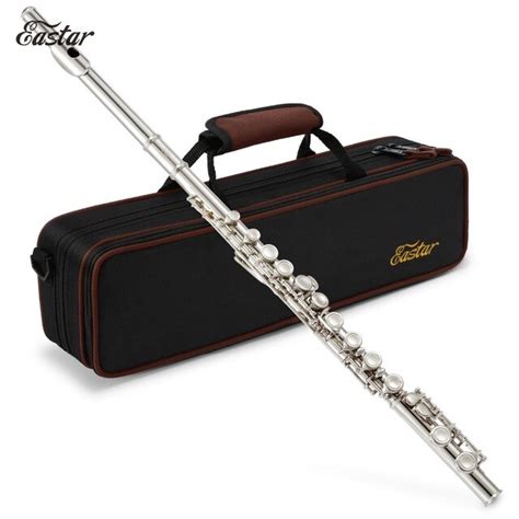 Eastar Efl 1 Closed Hole C Flutes 16 Key Nickel Beginner Flute Set With