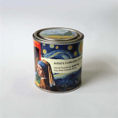 เทียนหอมศิลปิน G Artists Collection Candle A Wheatfield With