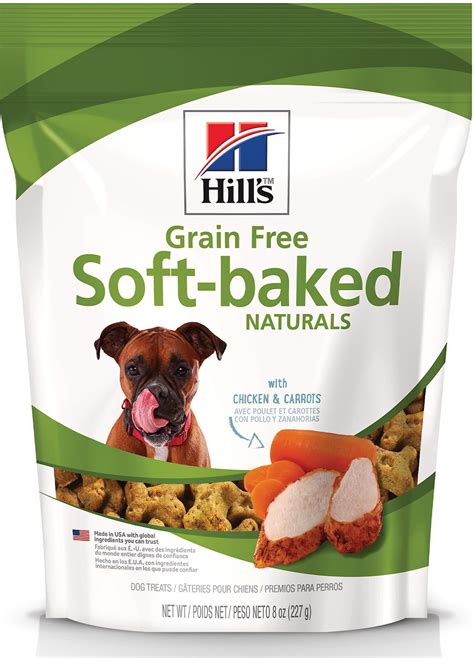 Hills Grain Free Soft Baked Naturals With Chicken And Carrots Dog Treats