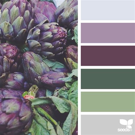 Nature Inspired Color Palettes Aka Design Seeds For Designers Crafters