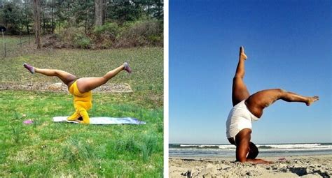 Plus Size Yoga Instructor Jessamyn Stanley Showing The World That Body Weight Is Nothing More