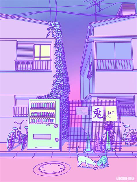 Purple Anime Aesthetic Wallpapers Top Free Purple Anime