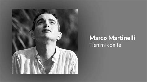 Marco Martinelli Tienimi Con Te Video Ufficiale Youtube