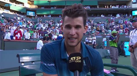 Dominic Thiem On Court Interview After First Masters 1000 Title