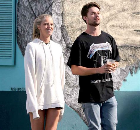 patrick schwarzenegger confirms relationship with model abby champion