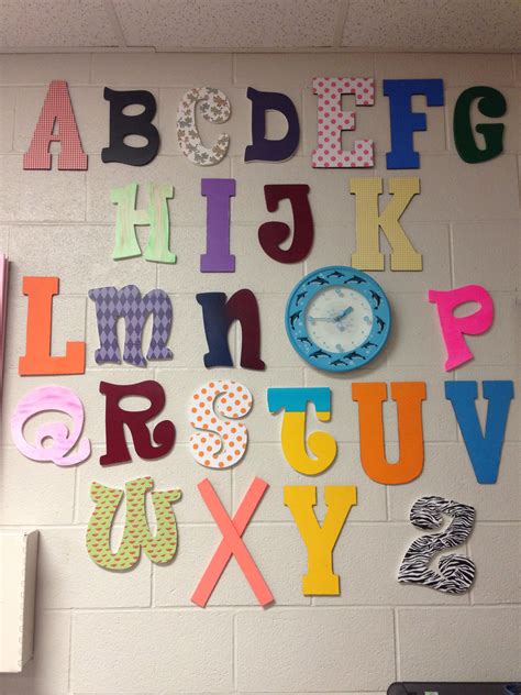 Printable Alphabet Letters For Wall