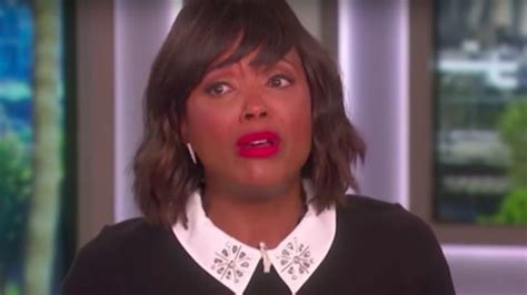 Aisha Tyler Breaks Down As She Announces Departure From ‘the Talk