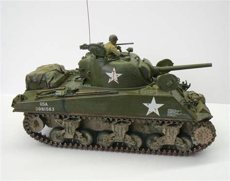 Tamiya M4a3 75mm Sherman International Scale Modeller Sherman Tank