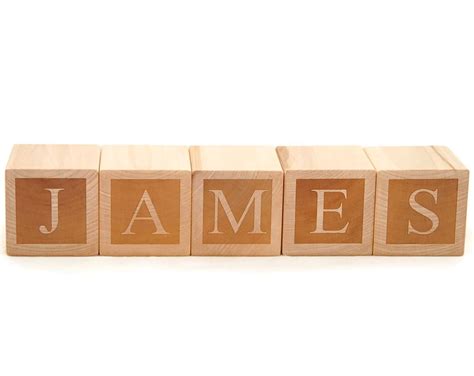 Personalized Wood Name Blocks Wooden Letter Block Letter | Etsy | Name blocks, Baby name blocks ...