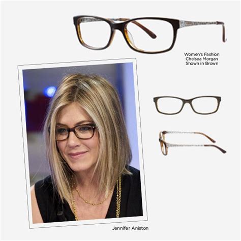 Davis Vision Jennifer Anistons Glasses Frame Her Face Perfectly Try On These Specs F