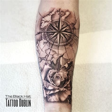 A Compass Tattoo Is A Must Have For Any Travel Lover Blackhatsergy Blackhatdublin
